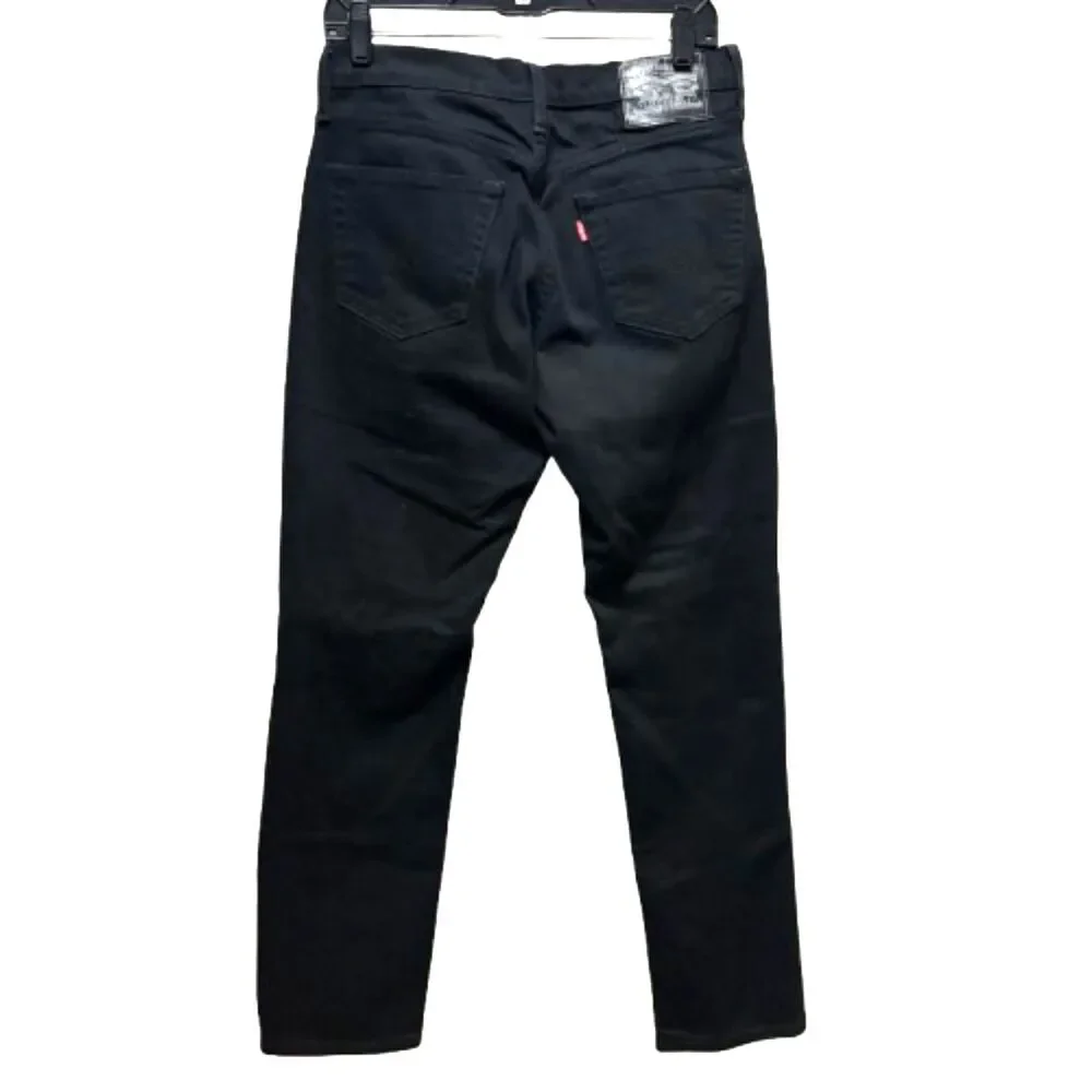 Levi Strauss‎ Men's Original Fit Jeans Classic Black Wash Denim Size 29x32